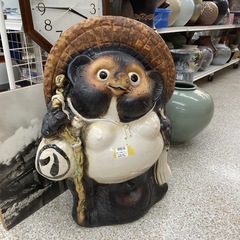 たぬき置き物