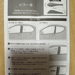 エーモン　風切り音低減フィンの画像