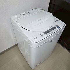 【配送料込！！】SHARP  ES-G4E7 全自動洗濯機（4.5kg）2020年製の画像