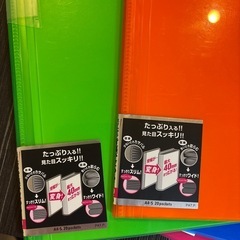 クリアブックA4 20ポケット　4冊の画像