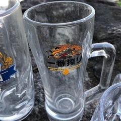 ビールジョッキチューハイグラスの画像