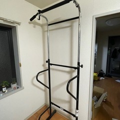 【対面なし！】懸垂マシン　ディップス 筋トレ用　プルアップバー