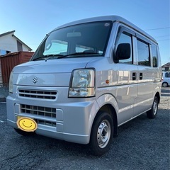 決定致しました👍ワンオーナー‼️走行6万キロ‼️スズキエブリーバン‼️車検付き👌の画像