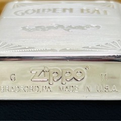 ☆極美品☆GOLDEN BAT(ゴールデンバット)ZIPPO(ジッポ) 新品未使用 ZIPPO 喫煙具 オイルライターの画像