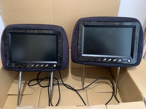 ヘッドレスモニター9.２インチ ２セット