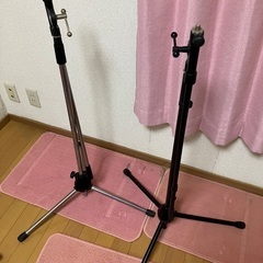 【あげます】マイクスタンド2本