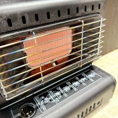 カセットガスストーブ 屋外用ガスヒーター キャンプ 動作品の画像