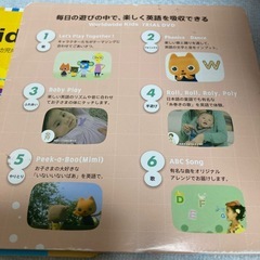 ワールドワイドキッズ　体験版DVD2枚セットの画像