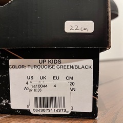 ボルダリングシューズ　22cm アンパラレル　子供　キッズの画像