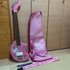 ハローキティ エレキギター FERNANDES アンプ内蔵 ZO...