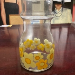 昭和レトロ　ピッチャー　水差し　佐々木ガラス　