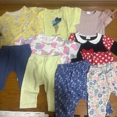 夏服　女の子　90サイズ