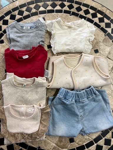 👶60-80㎝春秋子供服【5/17値下げ‼️】ユニクロZARAなど7点