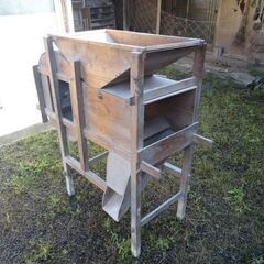 ☆農機具 木製 唐箕（とうみ）アンティーク レトロ 骨董 古民具 遺産 貴重の画像