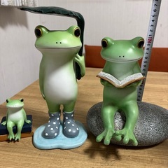Copeau(コポー) カエル　置物　3点