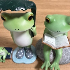Copeau(コポー) カエル　置物　3点の画像