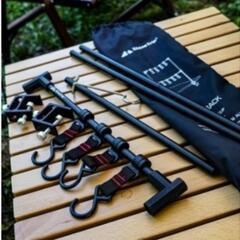 最終価格キャンプ  ShineTrip テーブルハンガーラックの画像