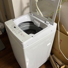 【予定者決まりました】2019年式　6kg洗濯機　