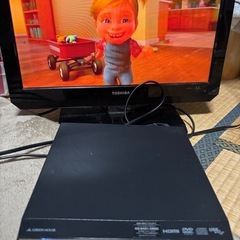 テレビ　DVDプレーヤー