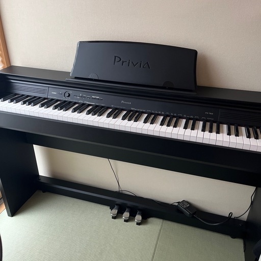 【受渡決定】カシオ　privia PX760  88鍵盤　電子ピアノ