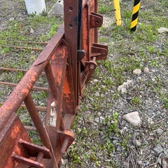 バックレーキ　トラクター　アトム農機の画像
