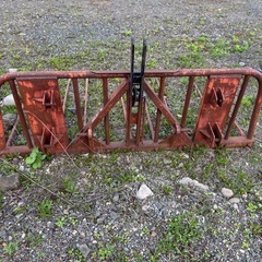 バックレーキ　トラクター　アトム農機の画像