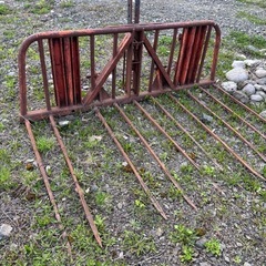 バックレーキ　トラクター　アトム農機