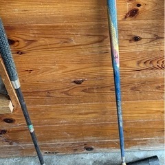 マレットゴルフ2本　ゲートボール　ゴルフスティック　の画像