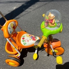 子供用三輪車の画像