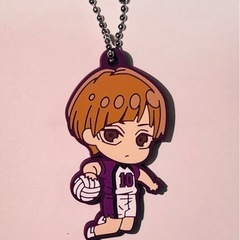 ハイキュー!! 白布賢二郎 牛島若利 でふぉラバ! ストラップ  