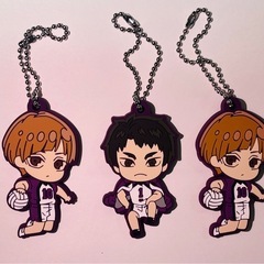 ハイキュー!! 白布賢二郎 牛島若利 でふぉラバ! ストラップ  の画像
