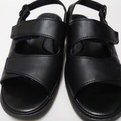 Bio·Fitter バイオフィッター ナースサンダル 黒Mの画像