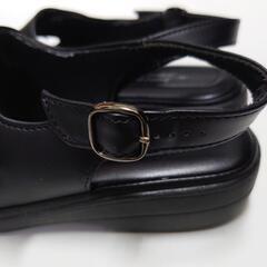 Bio·Fitter バイオフィッター ナースサンダル 黒Mの画像