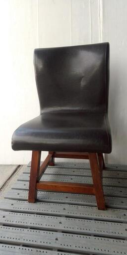 ☆モリシゲ!！ アンティークレザー回転椅子☆