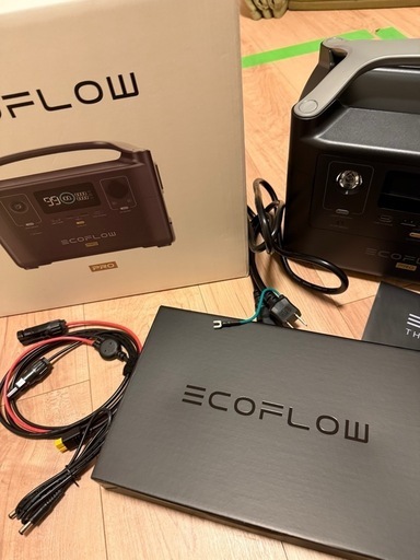  Pro　リバープロ　EcoFlow ポータブル電源　720wh 軽量