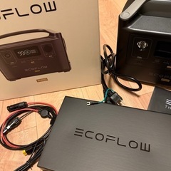RIVER Pro　リバープロ　EcoFlow ポータブル電源　720wh 軽量の画像