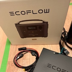 RIVER Pro　リバープロ　EcoFlow ポータブル電源　720wh 軽量の画像
