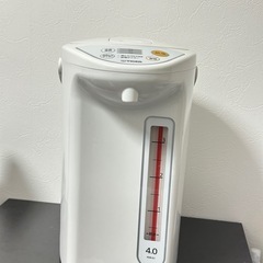 【ほぼ未使用】タイガー魔法瓶 電動ポット 4L（2023年製）