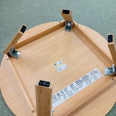 イケア　IKEA　MOXBODA 　モクスボーダ　コーヒーテーブル　机　ラウンド　円形　折りたたみ式　70 cm の画像