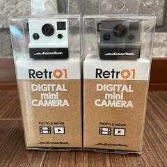 【新品】デジタルミニカメラ白orグレー