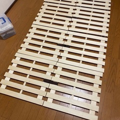 【GW中】ニトリ　すのこシングルベット