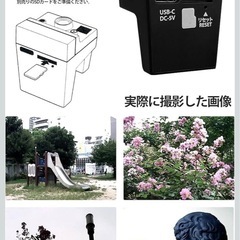 【新品】デジタルミニカメラ白orグレーの画像