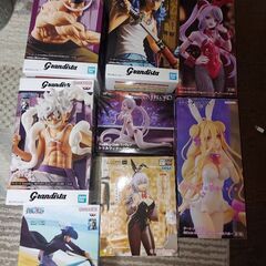 新作アルベド有り♪新品未開封、フィギュア各種❗ONE PIECE...