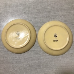 リラックマ　平皿（肌色）2枚の画像