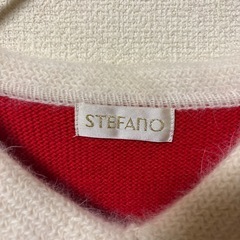 STEFANO 襟付きニットの画像