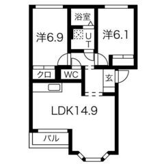 【審査通らない方必見】✨夜職・審査ブラックOK 2LDK✨駐車場...