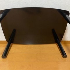 ローテーブル　ブラック　センターテーブルの画像