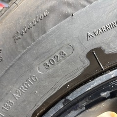 USトヨタ　純正ホイール　スタッドレスタイヤ　プラド　ハイラックスの画像