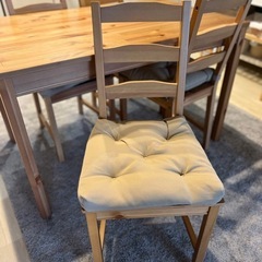 【本日まで‼️】IKEA JOKKMOKK ヨックモック ダイニングテーブル&チェアの画像