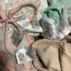 【7/16値下げ‼️】👶西松屋　ベビー夏用メッシュ肌着6点セット⭐︎の画像